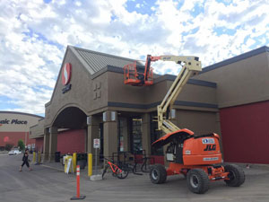 Moose Jaw Safeway Exterior Paint project